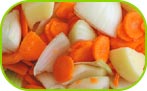 Carrot, onion, potato chunky 500g